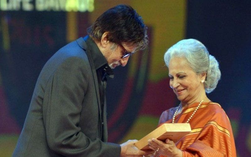 Amitabh Bachchan birthday actor shares great bond with his onscreen mothers expressed his love on social media