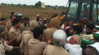 Baghpat: Farmer leaders says the movement will not stop till the demand is met, police did lathi-charge