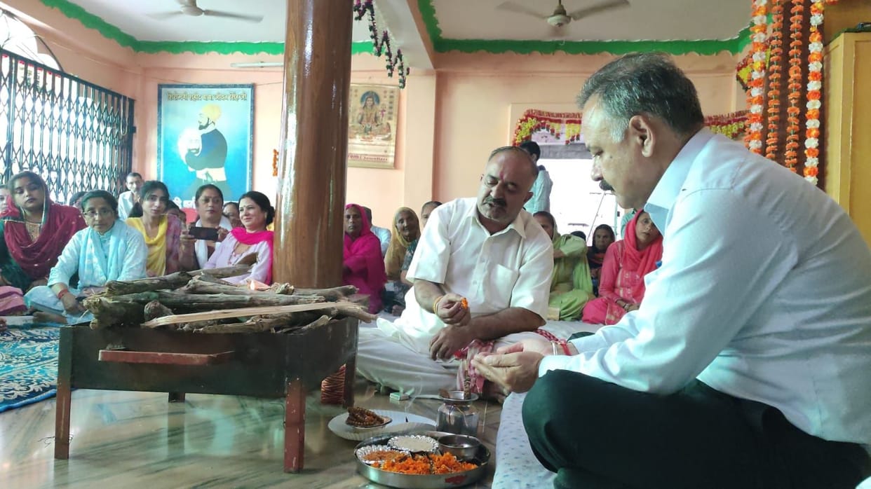 diara celebrate prakash parv