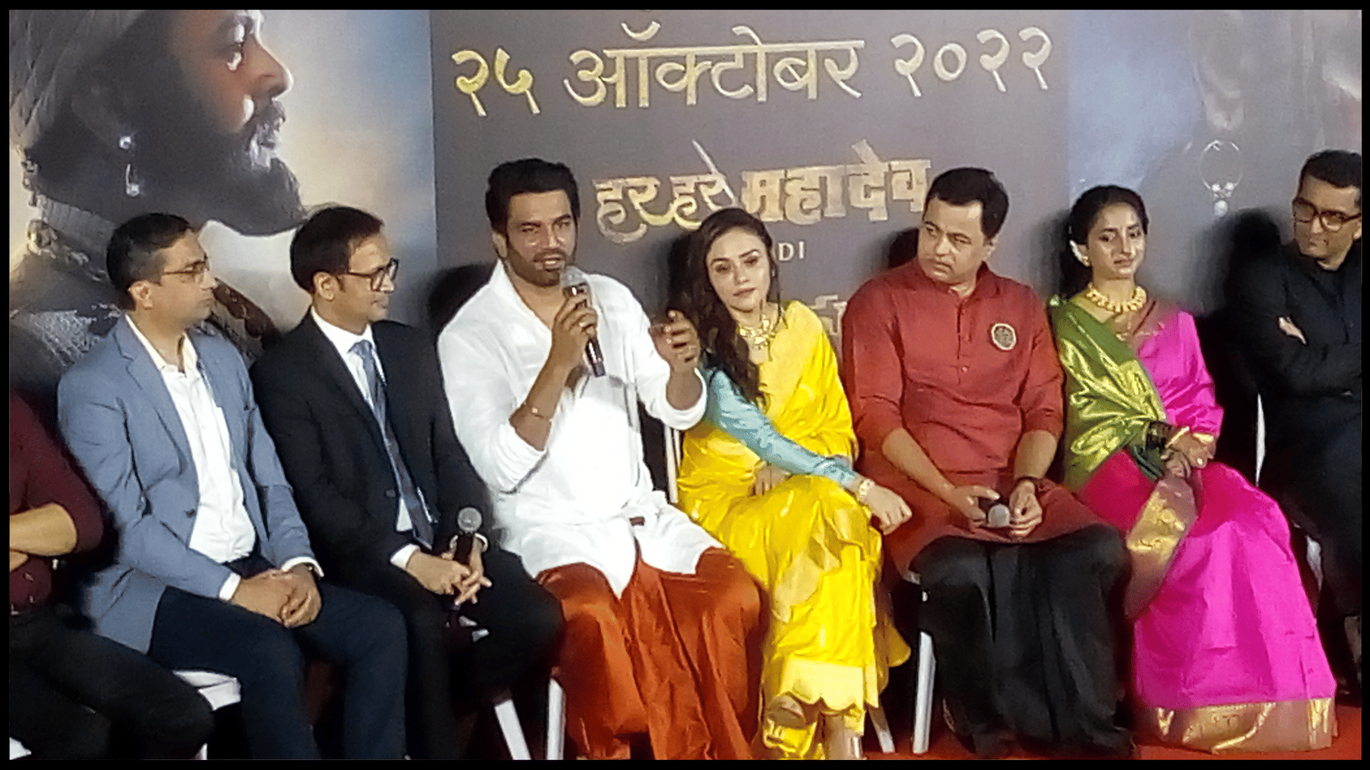 Har Har Mahadev Movie Controversy ncp leader jitendra awhad stops show of marathi movie on shivaji maharaj