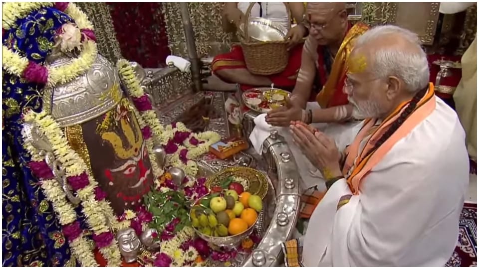 Mahakal Lok Lokarpan Mahakaleshwar Corridor Inauguration Pictures pm Narendra Modi
