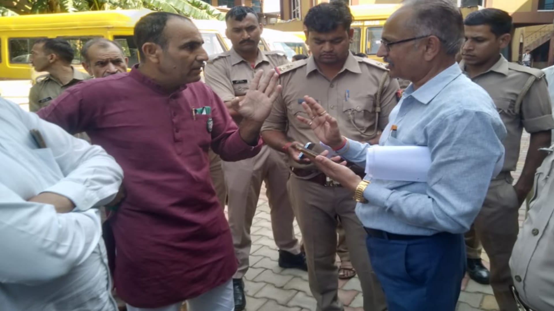 Meerut: Bulldozers run on illegal construction in Daurala