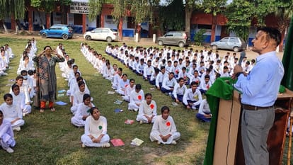 Government Higher Secondary School Madh and amar ujala organized rally in Marh Jammu