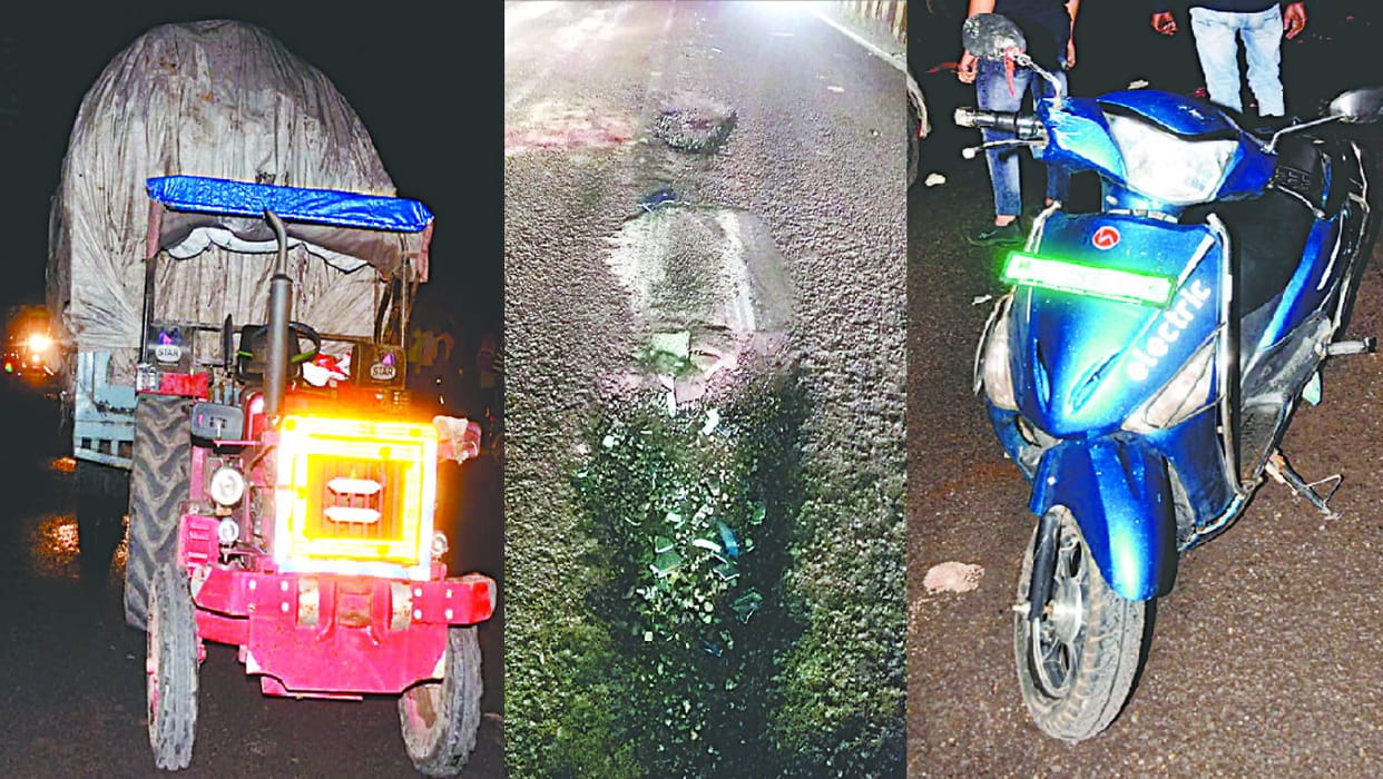 Krishna shouted as soon as he fell into the pit... the driver did not apply brakes