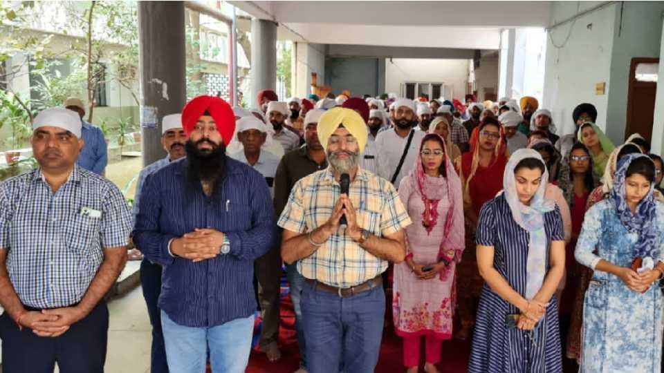 DC office employees strike in Jalandhar of Punjab