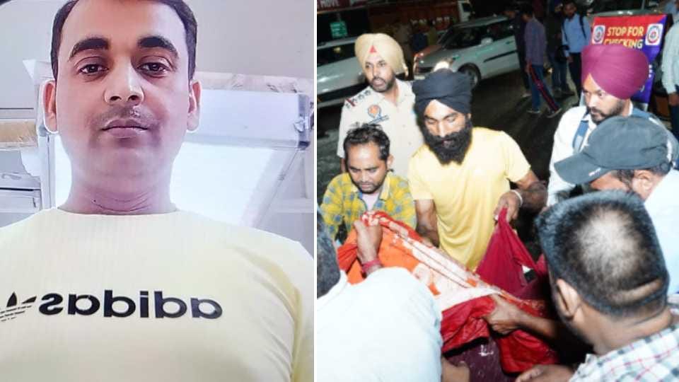 Man killed by being crushed by a truck in Mohali