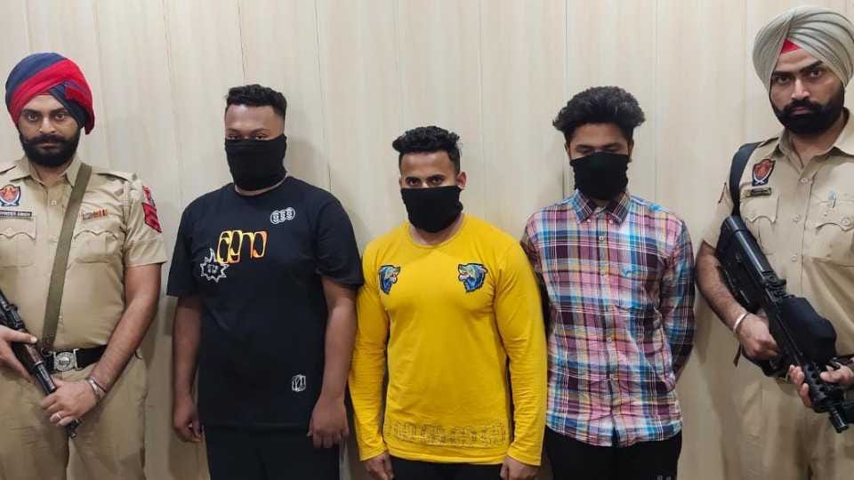 Punjab police arrested three accomplices of gangster tinu