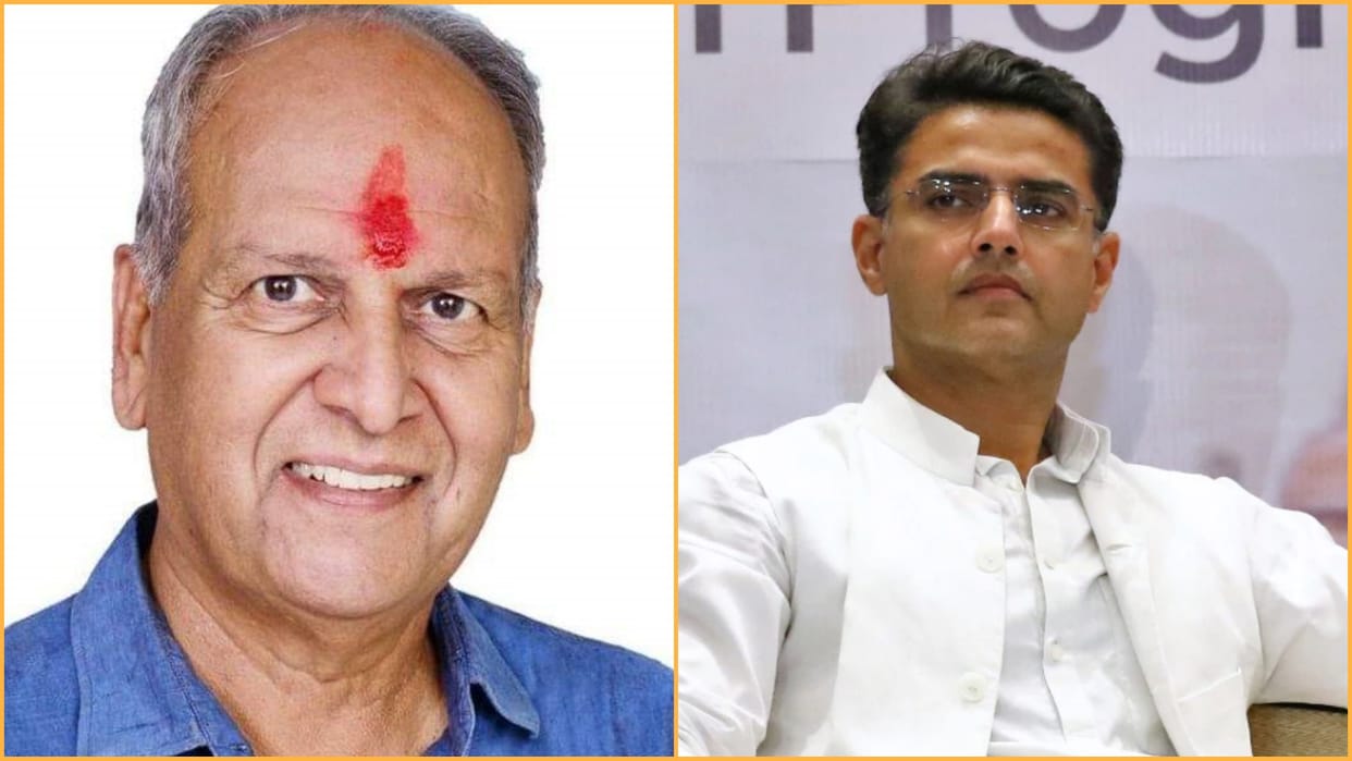Sachin Pilot met with MLA Bharat Singh in Kota