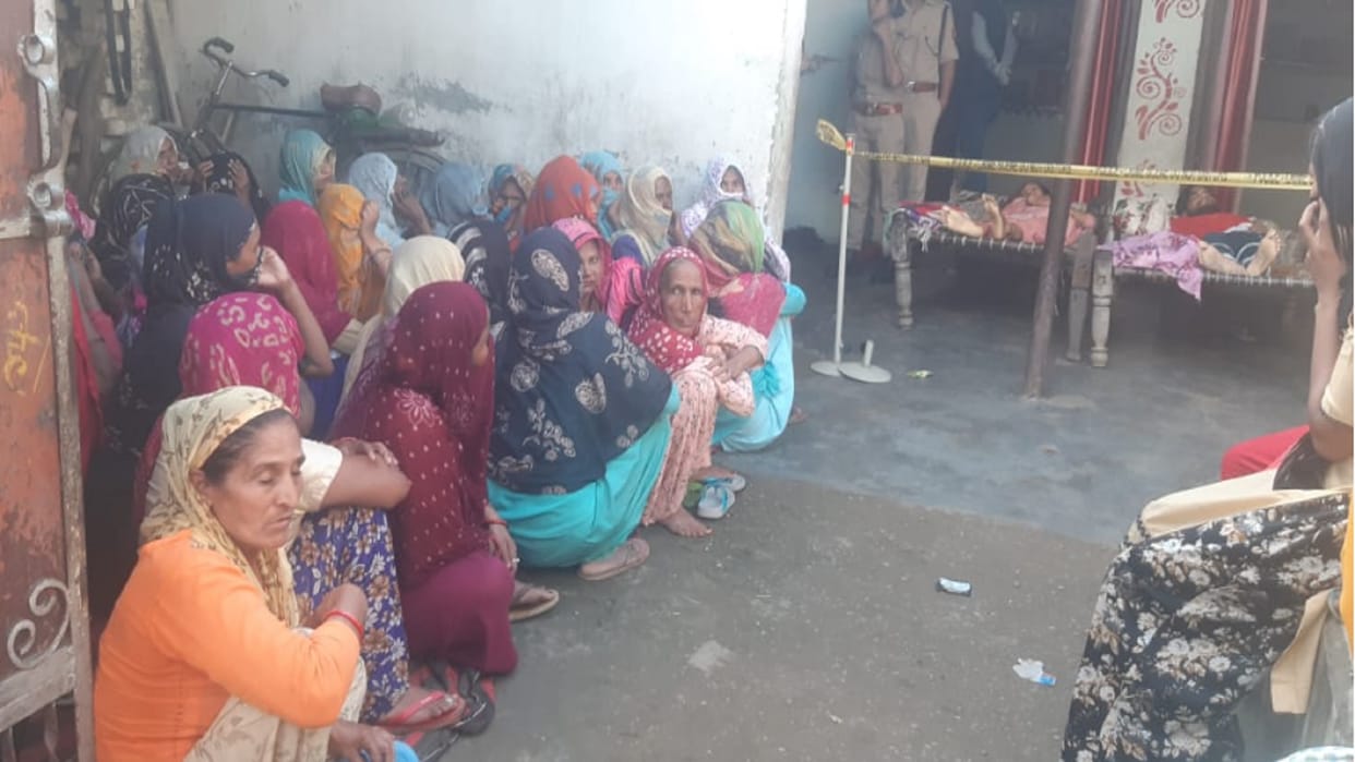 UP News: Due to suicide of couple in Saharanpur, family mourns