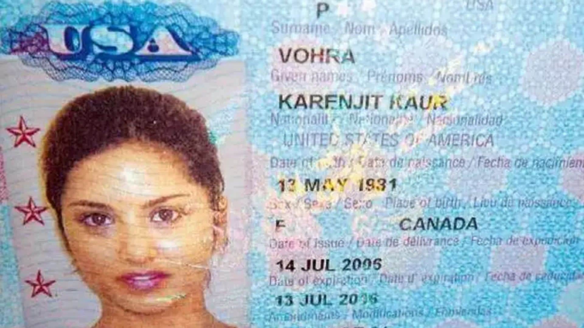 Beautiful Bollywood Actors Look in Passport Photo from Kangana Ranaut to Sunny Leone