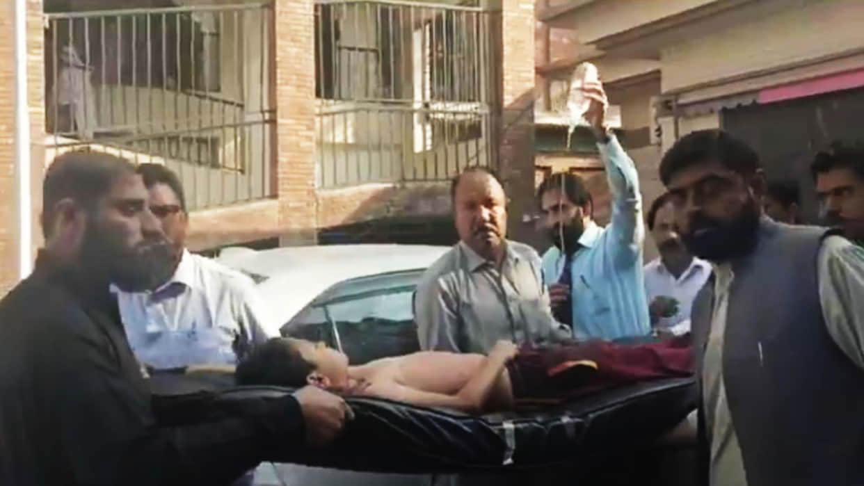 Protesters in Pakistan's Swat District warn they will march to Islamabad if perpetrators of school van attack