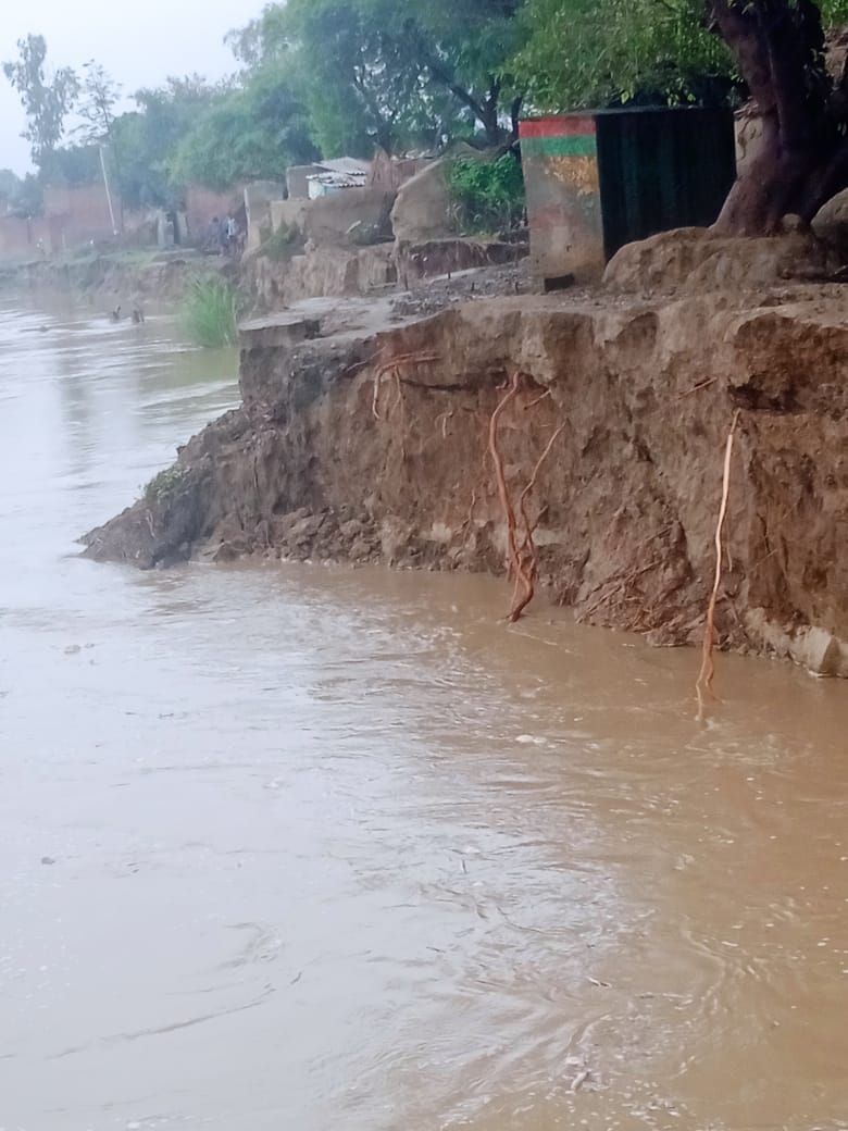 Rivers in spate on the third day