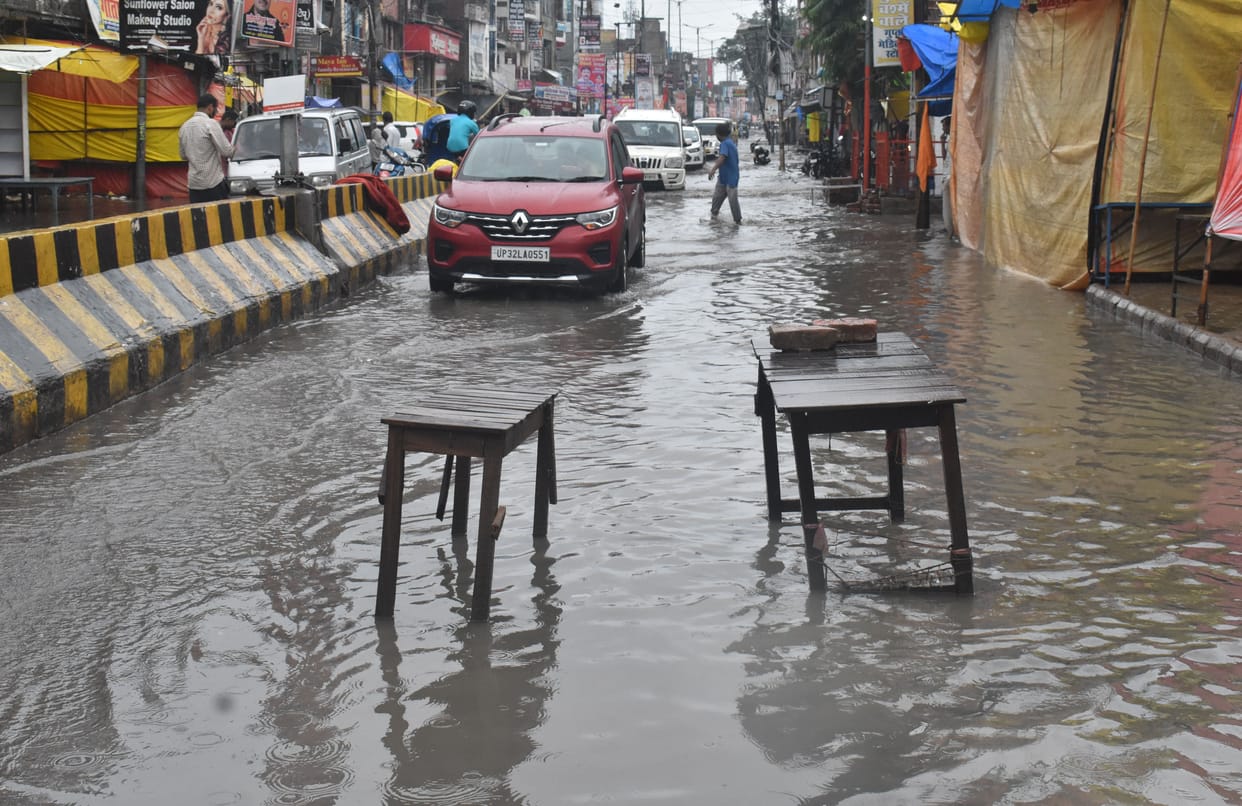 Unnao: 81.5 mm of rain in 20 hours, ten-year record broken