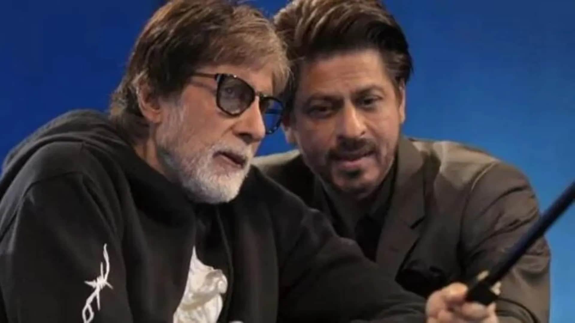 Shahrukh Khan wishes Amitabh Bachchan on his birthday on Social media