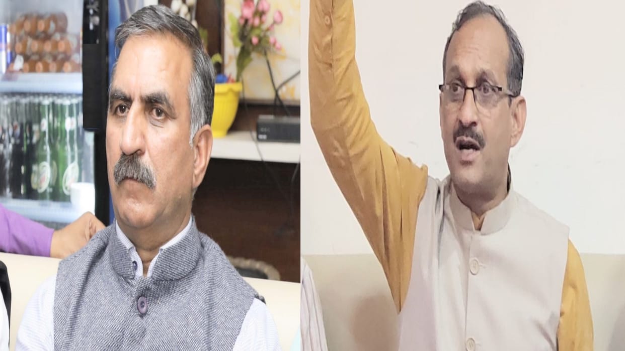 Sukhwinder Singh Sukhu statement over CM Jairam, Satti retaliated