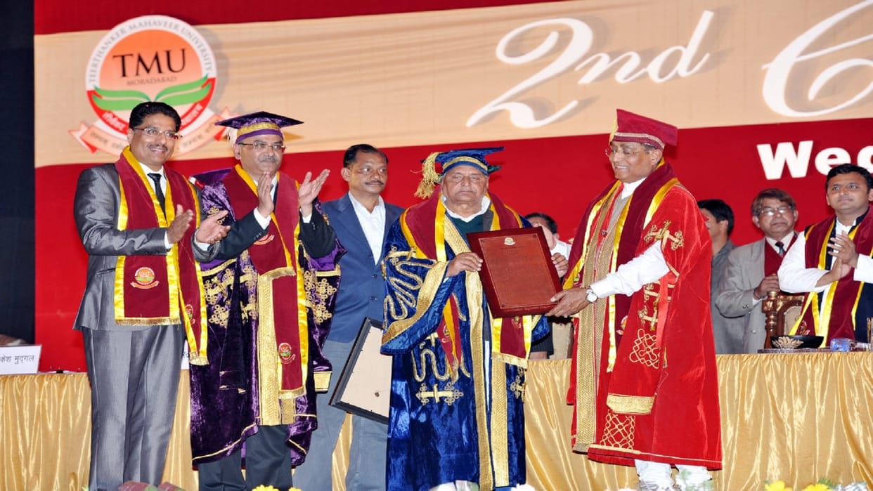 Mulayam Singh Yadav had an intimate relationship with Tirthankar Mahaveer University