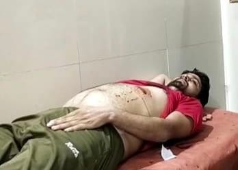 During the quarrel, the medical operator was shot, injured