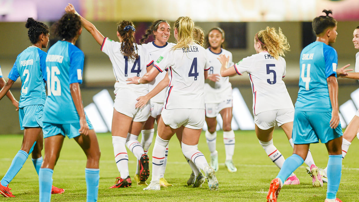 India vs USA, FIFA U-17 Women's World Cup Highlights: USA defeats India by 8-0