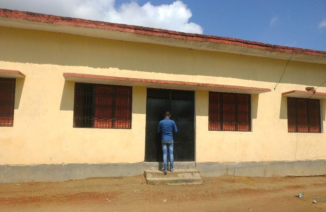 work not completed from panchyat bhawan