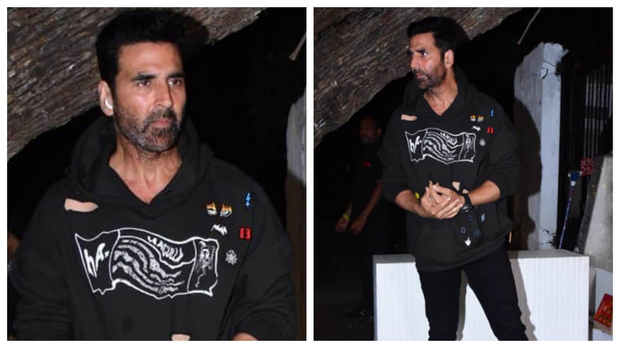 Akshay Kumar getting troll for attending late night birthday party Netizens says ab discipline kaha gaya