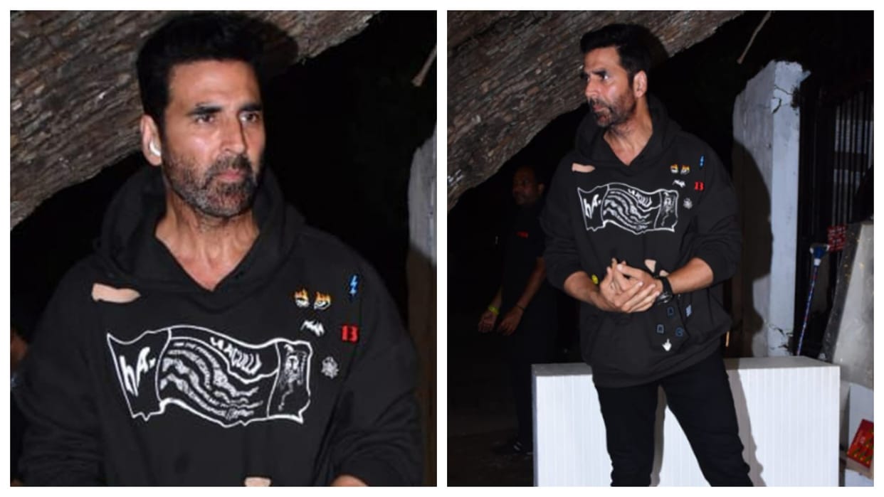 Akshay Kumar getting troll for attending late night birthday party Netizens says ab discipline kaha gaya