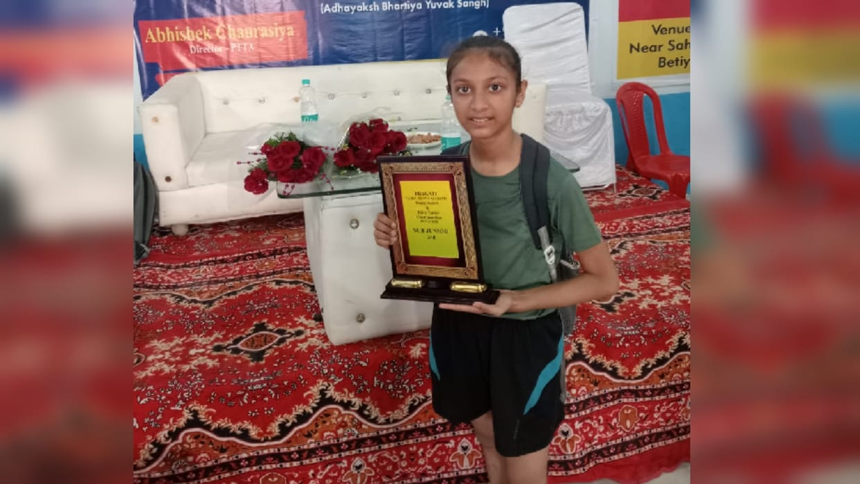 Arnika vishwakarma of Gorakhpur occupies fifth rank in UP state