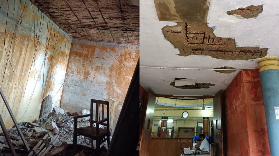 Doctor Bhimrao Ambedkar University Agra Central Library is very poor condition