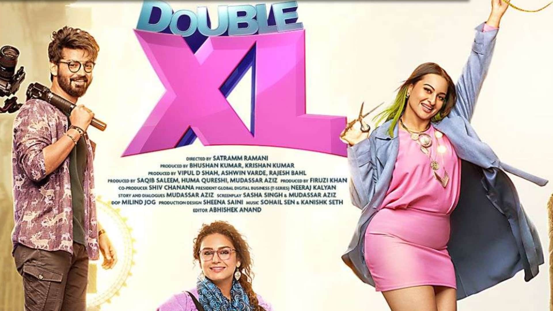 Double XL stars sonakshi sinha huma qureshi Zaheer Iqbal visits sun temple enjoy gujrati cuisine in ahemdabad