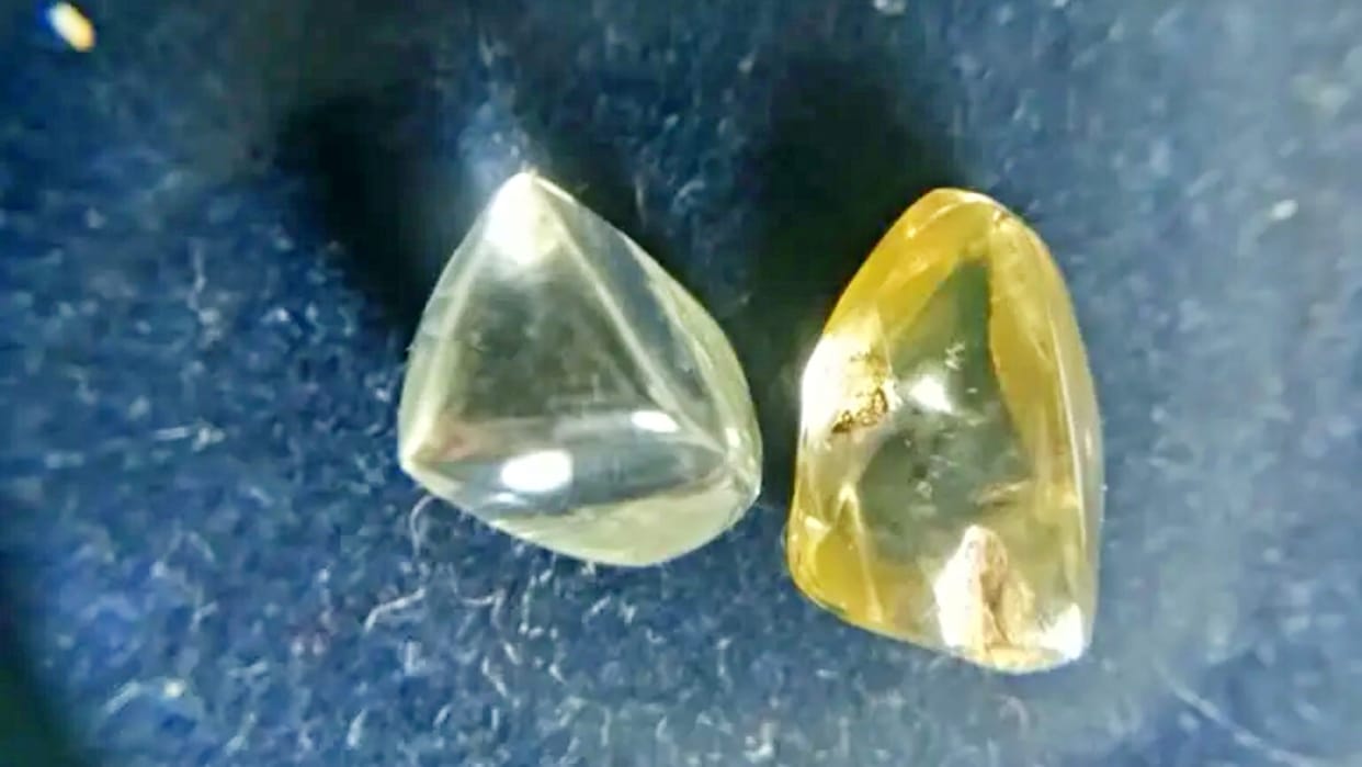 Diamonds found by two laborers in Panna Madhya Pradesh