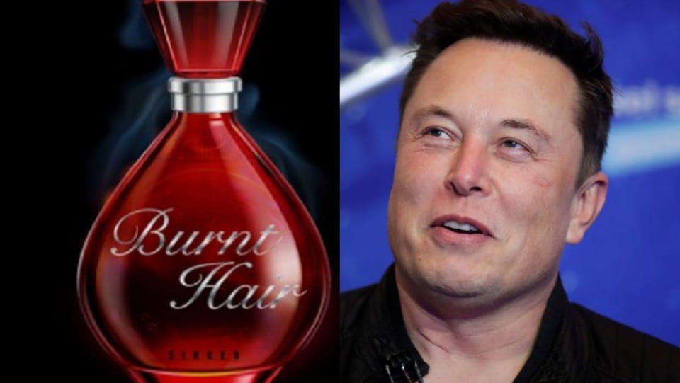 Elon Musk launches new Burnt Hair perfume