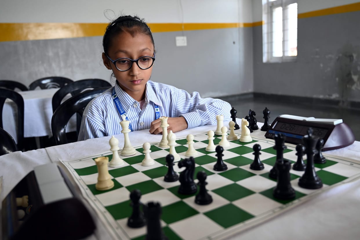 Raman, Atiq, Priyanka, Riddhi won chess competition