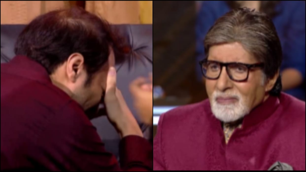 Kaun banega crorepati 14 shashwat attempt 7 crore 50 lakh question emotional mother in amitabh bachchan show