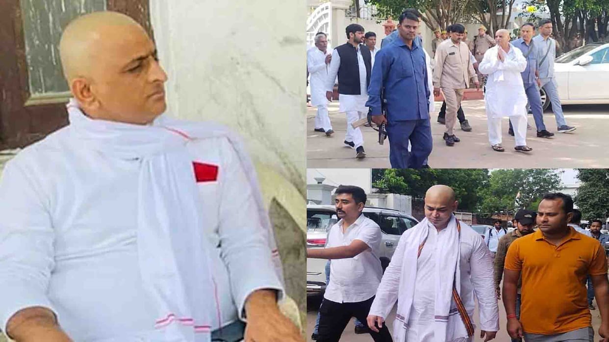 Mulayam Singh Yadav Death: Akhilesh followed the traditions after the death of his father