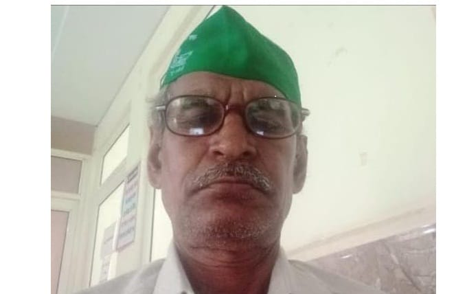 Farmer leader reached Kotwali to write report against Indra Dev in Hamirpur