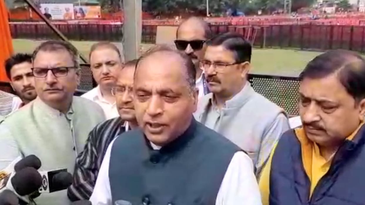 cm jairam thakur staement on pm narendra modi chamba visit