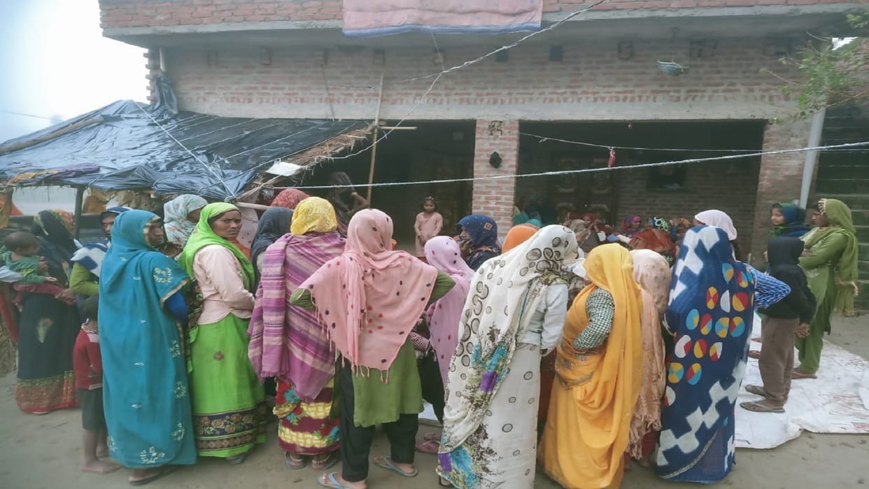Two sisters including seven months pregnant were murdered with an ax in Badaun