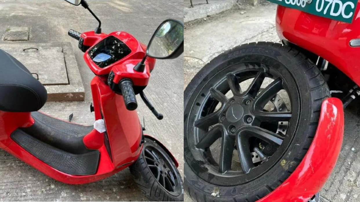 Ola S1 Pro electric scooter’s front suspension breaks within six days of taking delivery says customer