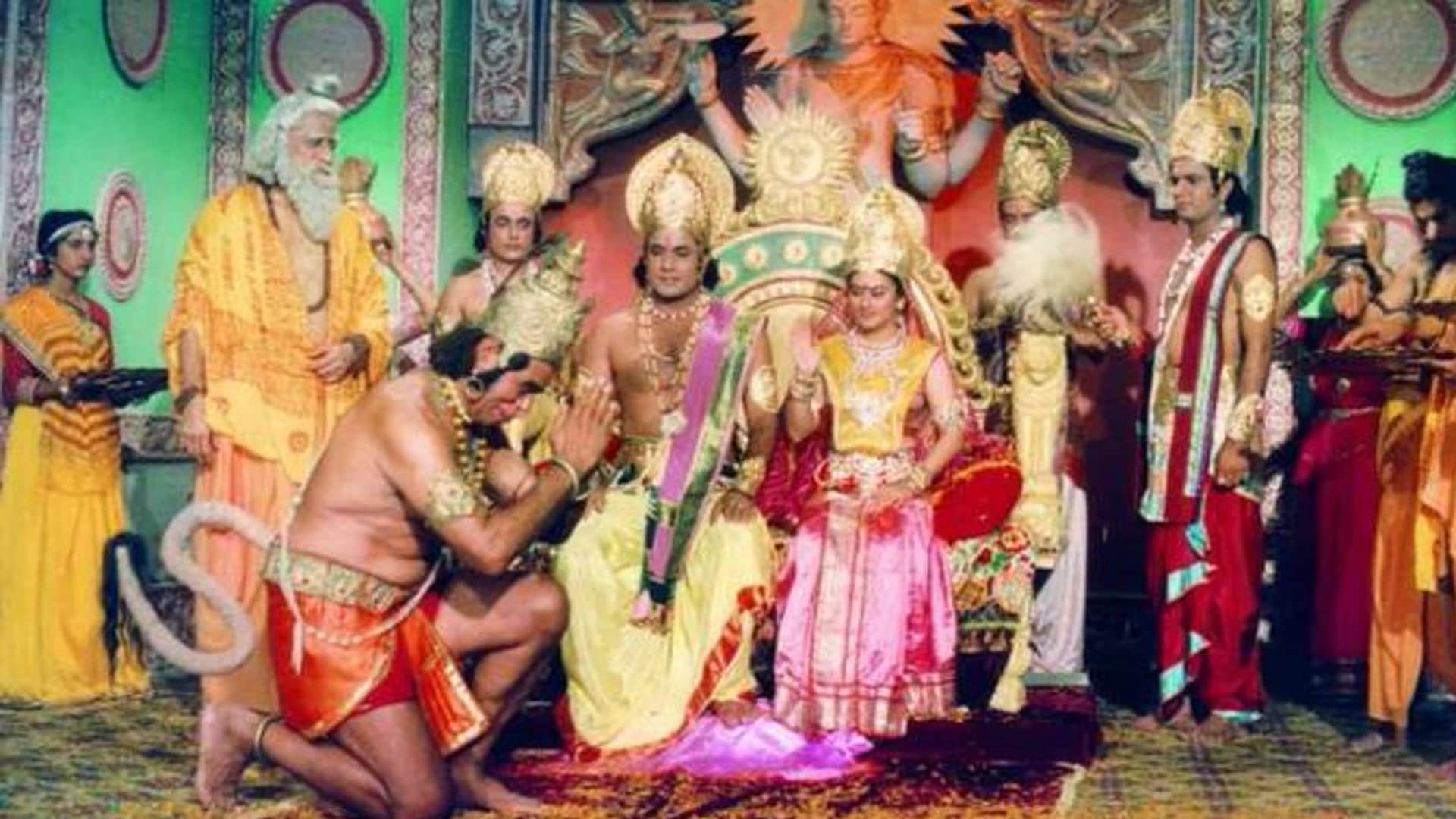 throwback Thursday Ramanand sagar ramayan episode shooting cost almost 9 lakhs arvind trivedi dipika chikhlia