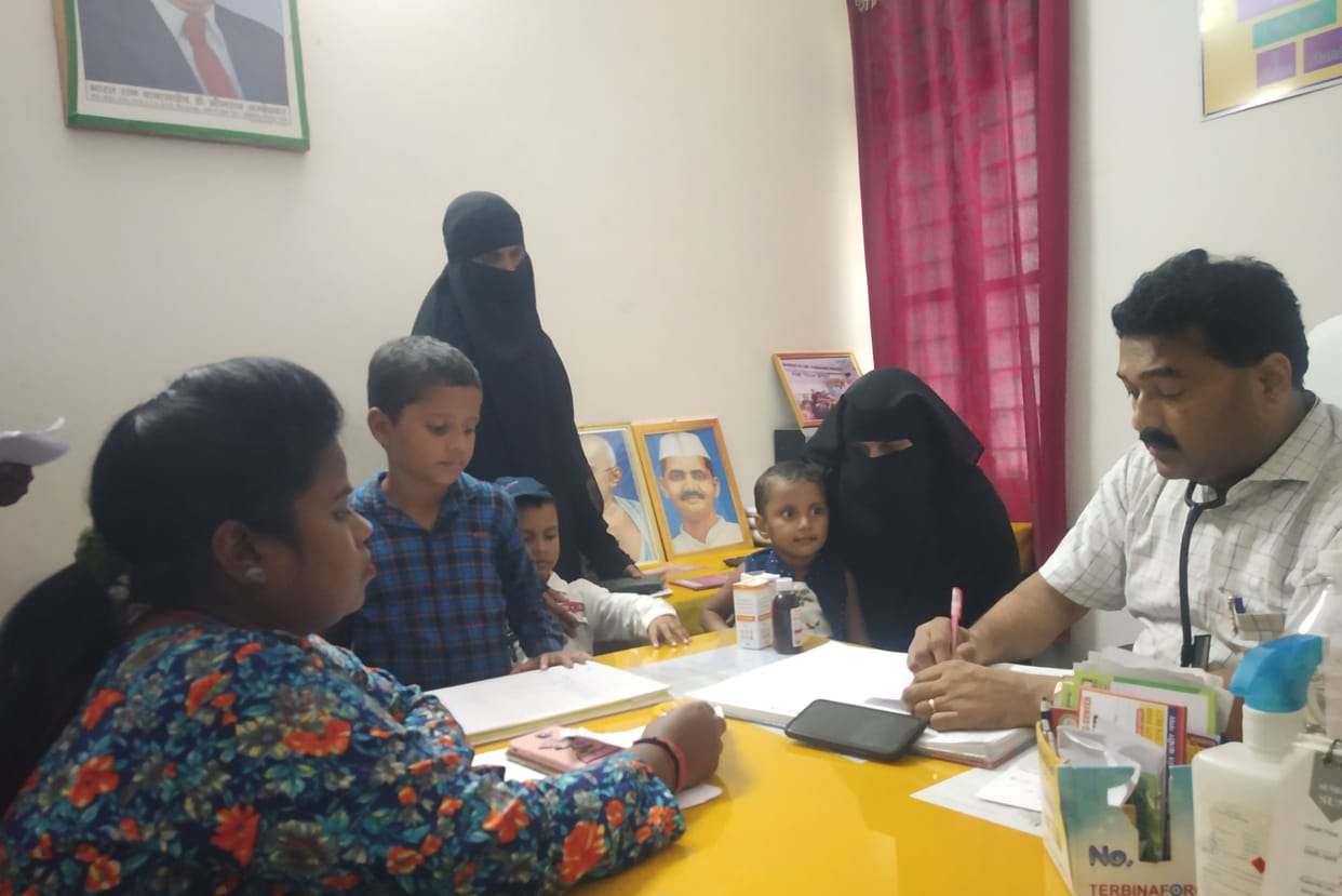 Increased crowd of patients with fever, cough in Semriyawan