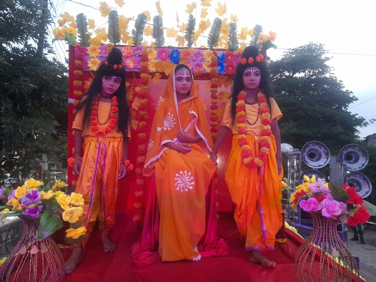 Grand procession taken out on Valmiki's manifesto