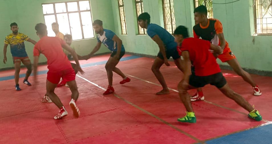 14 players selected for division level kabaddi competition