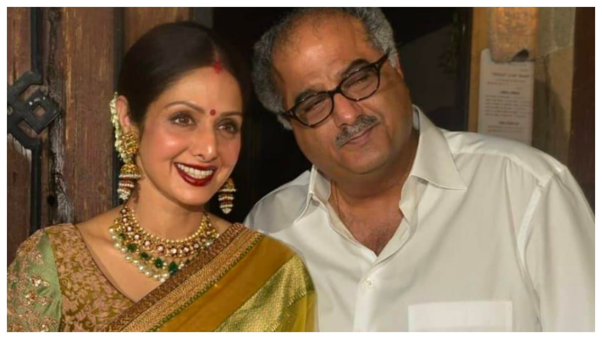 Boney Kapoor on Sridevi pregnancy rumour before marriage with Janhvi said in public we were married only