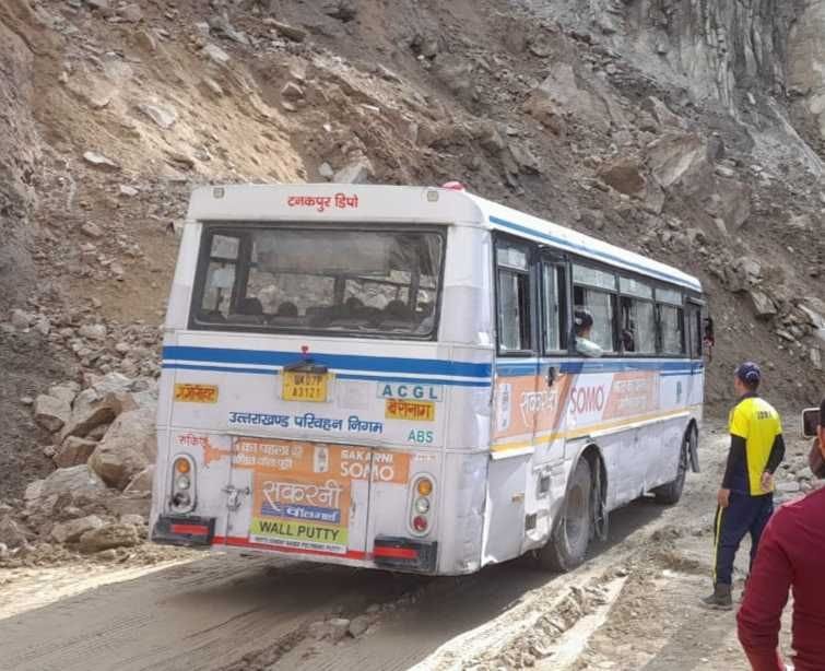 Movement of big vehicles started on National Highway