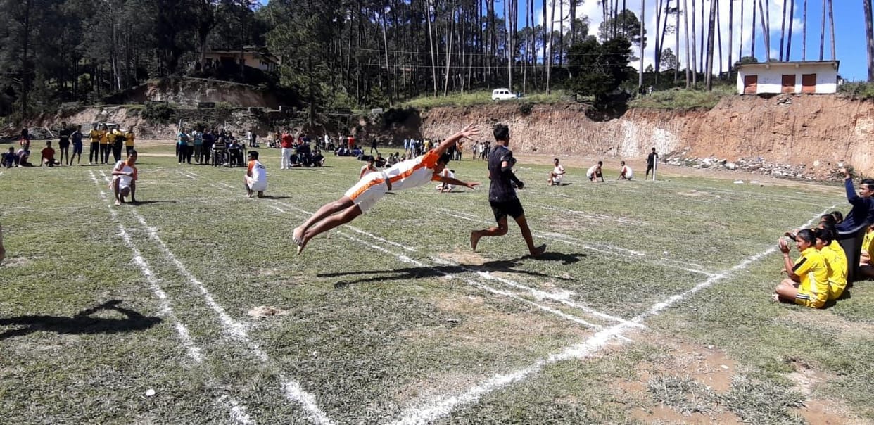 GIC Bhujan Stood First In Kabaddi