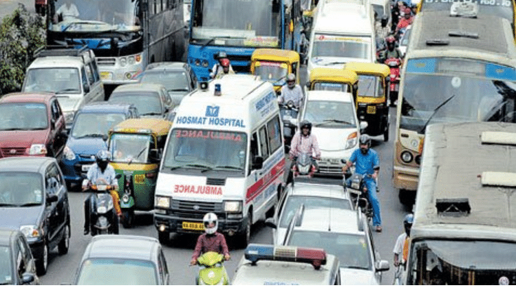 Jam started on flyovers built for relie