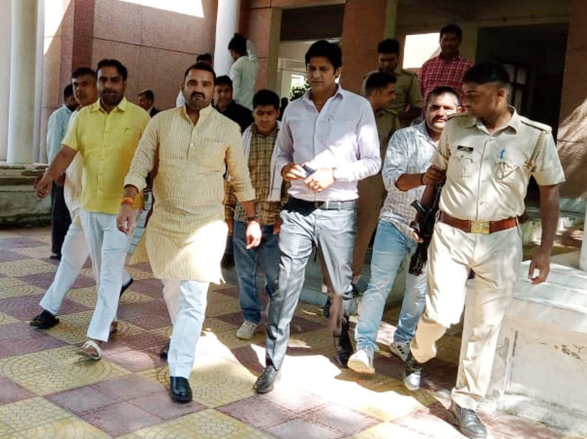 BJP MLA Yogesh Dhama surrendered, got bail