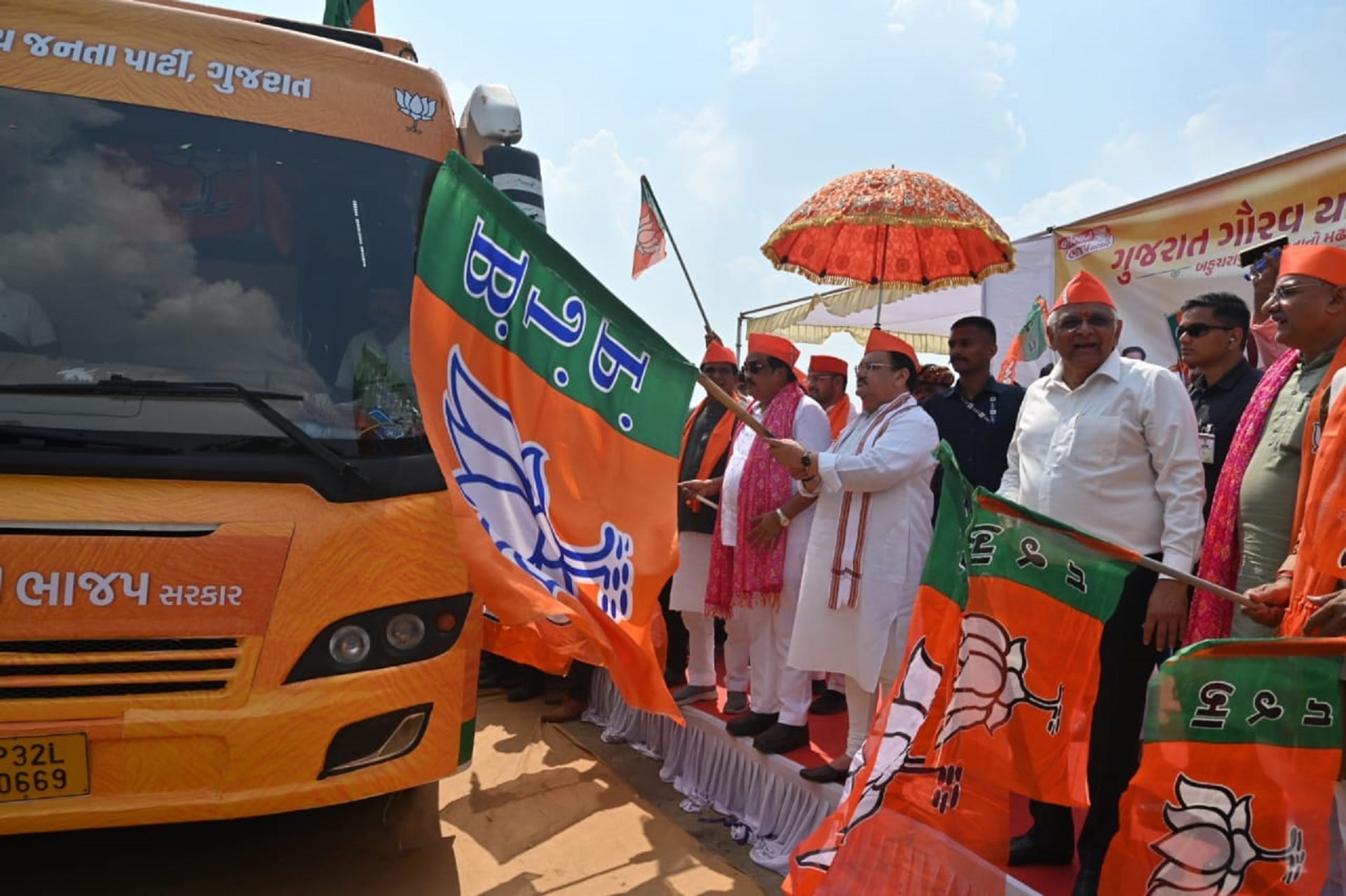 Gujarat Election 2022: BJP President JP Nadda in Gujarat