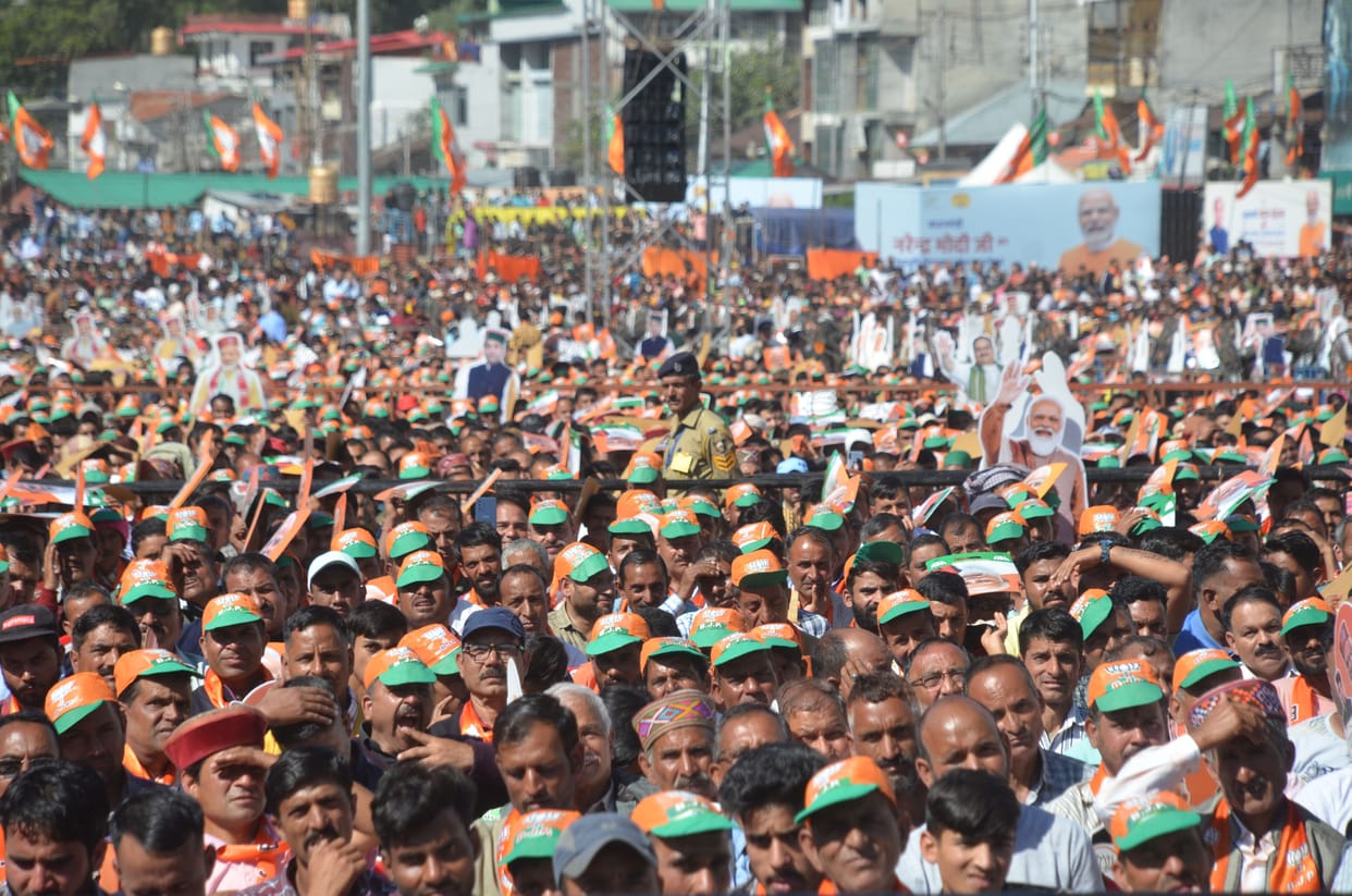 Modi won Chamba's heart in half an hour speech