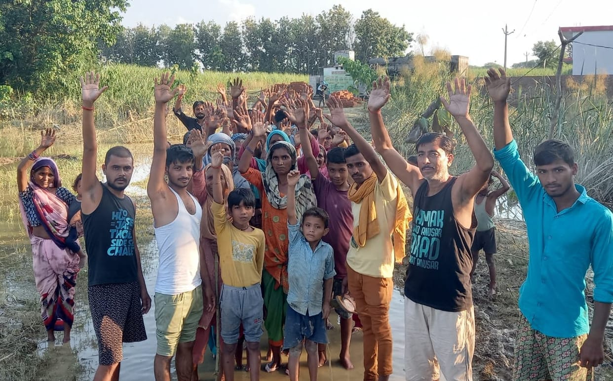 balrampur,Food,pradarshan,flud