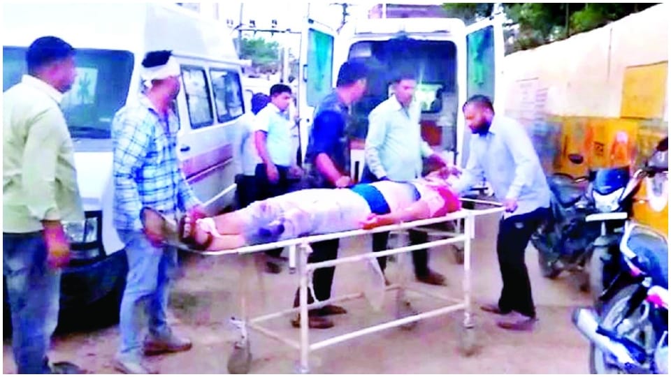 Three including constable died in firing Bharatpur